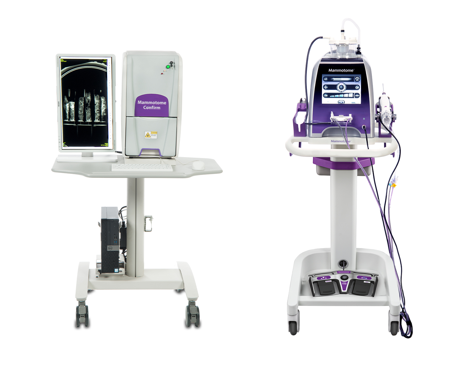 Mammotome Confirm Core Specimen Radiography System and Mammotome Revolve Dual Vacuum-Assisted Breast Biopsy System<